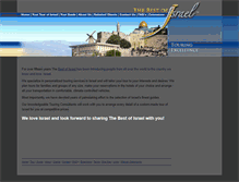 Tablet Screenshot of bestofisrael.net